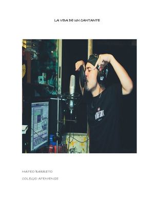 LA VIDA DE UN CANTANTE