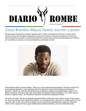 Cesar Brandon Ndjuco Davies (Miguel) B