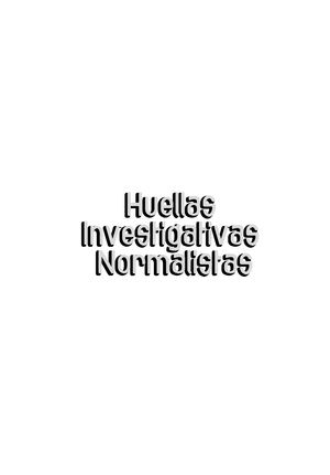 Libro Huellas Investigativas 2018 Versión Final