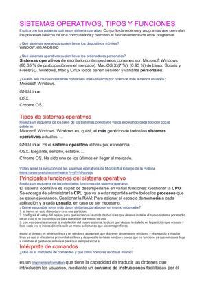 Sistema Operativo Ivan