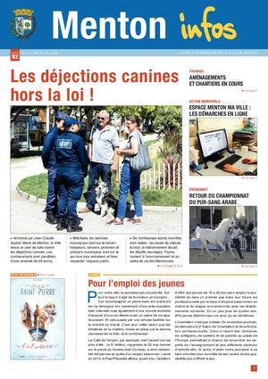 Menton Infos N°92