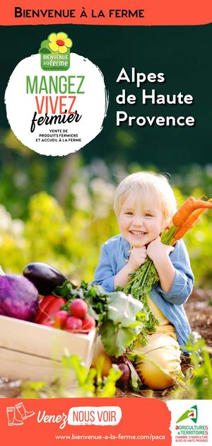 Brochure Bienvenue à la Ferme Alpes Provence