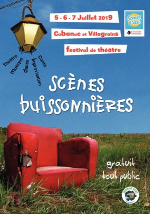 Programme 2019 festival Scènes Buissonnières