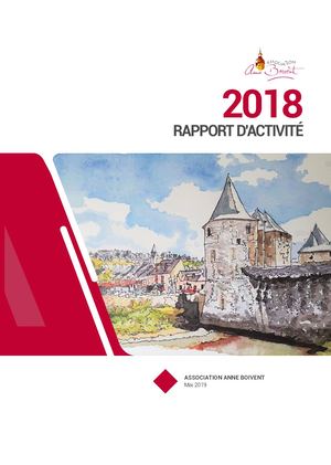 Rapport D'activité 2018 Assoc Anne Boivent