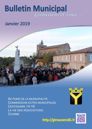 Bulletin Municipal Giroussens Décembre 2018