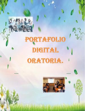 Portafolio Oratoria