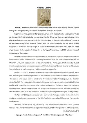 Illustrious people of the county of Felgueiras