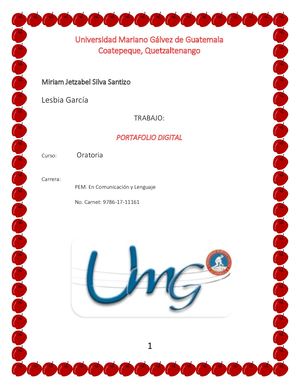 Oratoria Portafolio Pdf