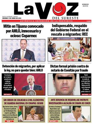 Diario La Voz del Sureste  07-06-2019