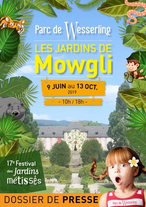 Dossier de presse FESTIVAL DES JARDINS MÉTISSÉS "Les Jardins de Mowgli"