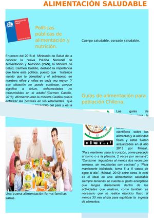 Boletin Alimentacion Saludable