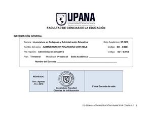 Administracion Financiera Contable