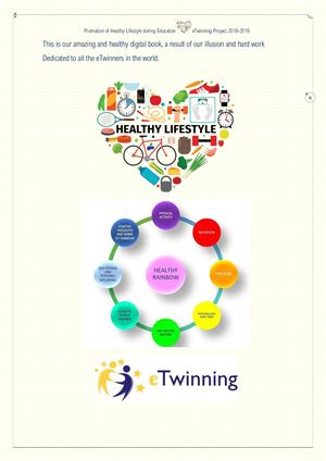 Healthy Digital Book Promotion Of Healthy Lifestyle During Education