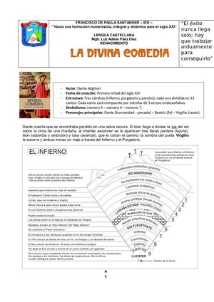 Once El Infierno De Dante Renacimiento