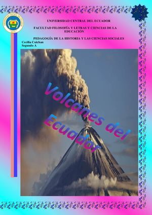 Volcanes Del Ecuador