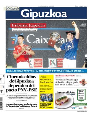 Noticias de Gipuzkoa 20190610