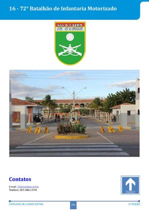 72º Batalhão De Infantaria Motorizado Centro De Instrução E Operações Na Caatinga 72º Bimtz (Ciop C)