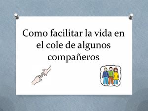 Inés Benito Como Facilitar La  Vida En El Cole Alumnos Con TEA