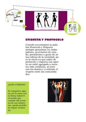 Etiqueta Y Protocolo