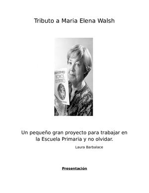 Tributo A Maria Elena Walsh