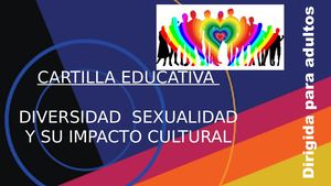 CARTILLA EDUCATIVA DIVERSIDAD SEXUAL