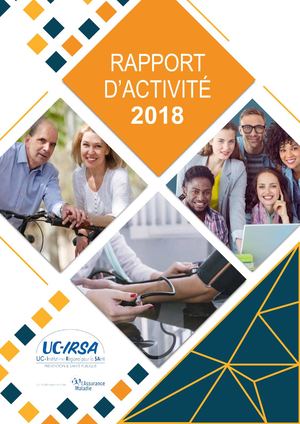 Rapport d'Activité UC-IRSA 2018