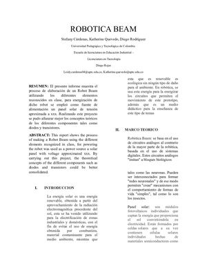 Robotica Beam