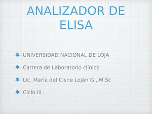 1 Analizador De Elisa