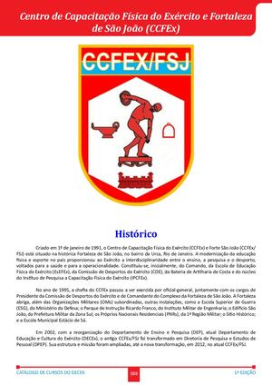 Centro De Capacitação Física Do Exército (Ccfex)