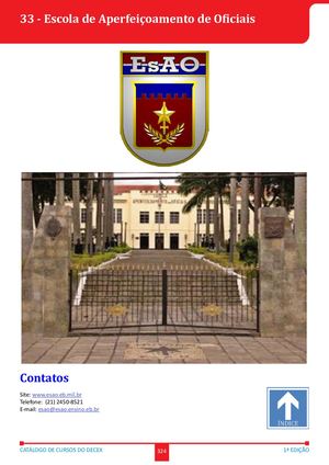 Escola De Aperfeiçoamento De Oficiais (Es Ao)