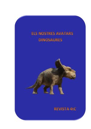 REVISTA DELS NOSTRES AVATARS DINOSAURES