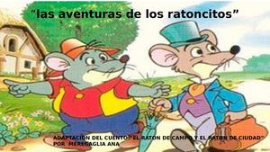 Las Aventuras De Los Ratoncitos