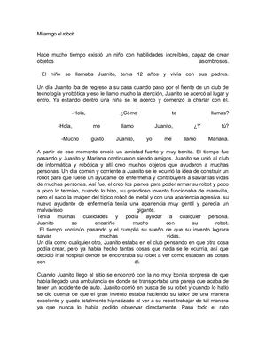 Mi Amigo El Robot