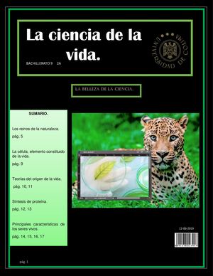 La ciencia de la vida