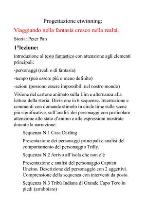 Progettazione Etwinning