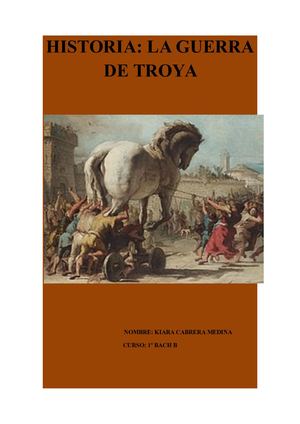 La Historia De La Guerra De Troya Completa Kiara