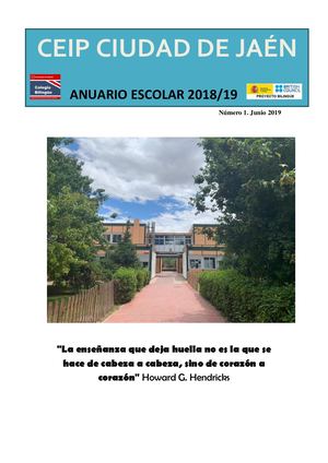 Anuario Escolar Ceip Ciudad De Jaen
