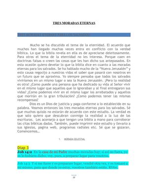 Tres Moradas Eternas