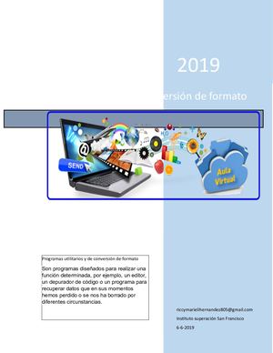Revista De Programas utilitarios y conversión