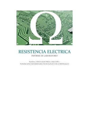Resistencia Electrica