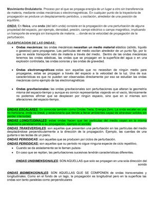 Movimiento Ondulatorio