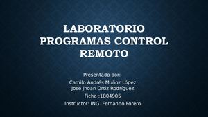 Laboratorio Programas Control Remoto . team viewer, vnc viewer , log me in