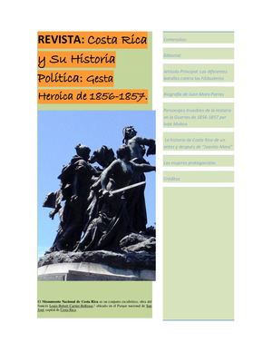 Revista Costa Rica y su Historia