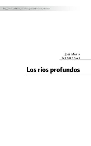 Los Ríos Profundos