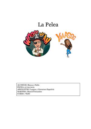 Cuento Íbero de Blanca y Pablo