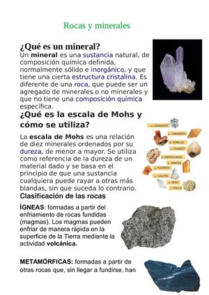 Rocas Y Minerales