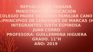 Principios de lenguajes de marcas html