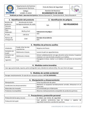 Bicarbonato De Sodio