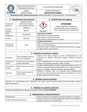 Bisulfito De Sodio