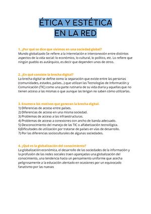 Preguntas éTica Y Estética En La Red Paula Zumba